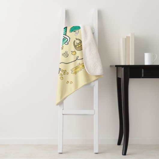 Adventure-tijd | "Awesomatude" BMO-schets Sherpa Deken (In situ)