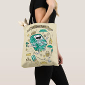 Adventure-tijd | "Awesomatude" BMO-schets Tote Bag (Dichtbij)