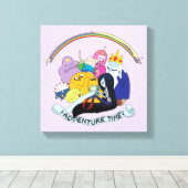 Adventure-tijd | BMO Group Graphic Canvas Afdruk (Insitu (Houten vloer))