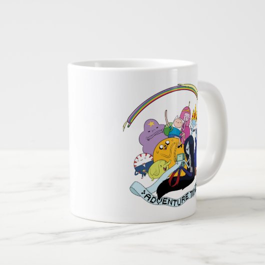 Adventure-tijd | BMO Group Graphic Grote Koffiekop (Voorkant rechts)