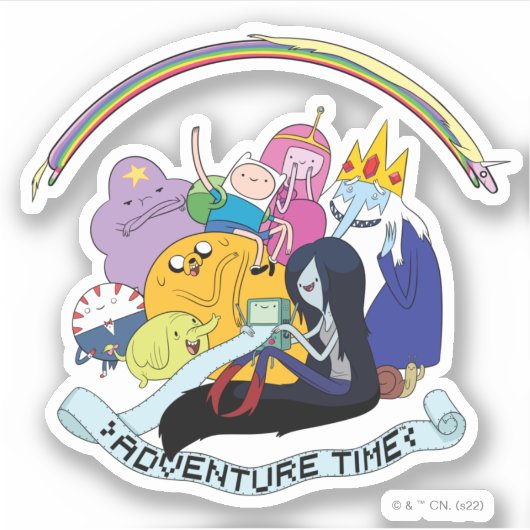 Adventure-tijd | BMO Group Graphic Sticker (Voorkant)