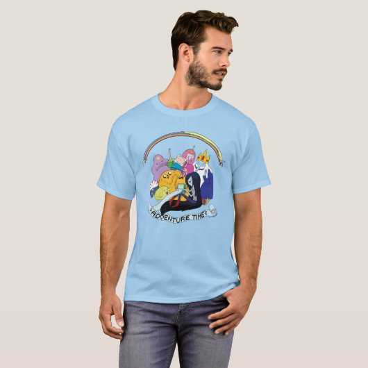 Adventure-tijd | BMO Group Graphic T-shirt (Voorkant volledig)