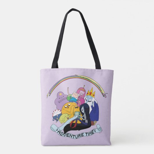 Adventure-tijd | BMO Group Graphic Tote Bag (Achterkant)