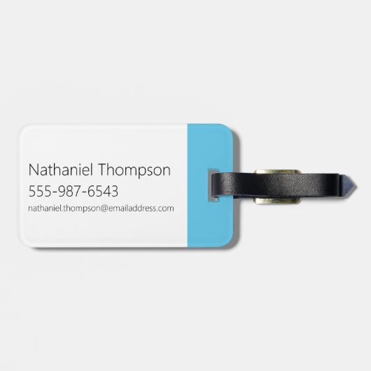 Adventure-tijd | BMO, Jake en Finn Bagagelabel (Achterkant horizontaal)