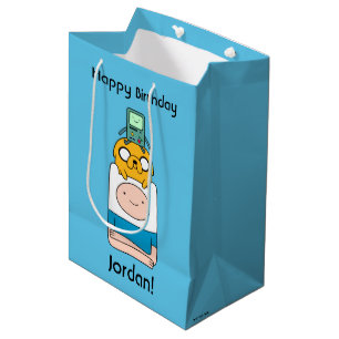 Adventure-tijd   BMO, Jake en Finn Medium Cadeauzakje