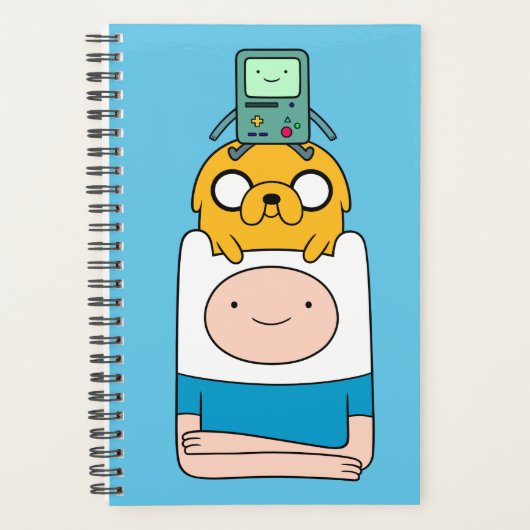 Adventure-tijd | BMO, Jake en Finn Planner (Voorkant)