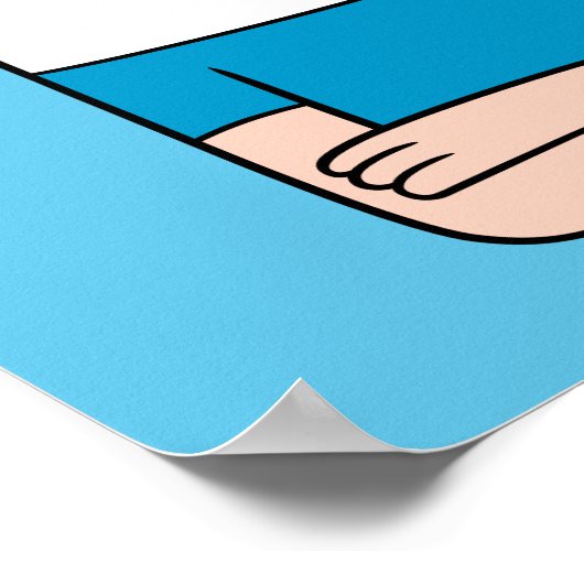 Adventure-tijd | BMO, Jake en Finn Poster (Hoek)