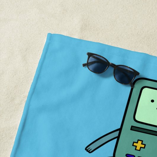 Adventure-tijd | BMO, Jake en Finn Strandlaken (In situ)