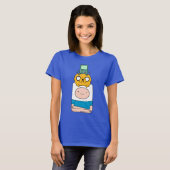 Adventure-tijd | BMO, Jake en Finn T-shirt (Voorkant volledig)