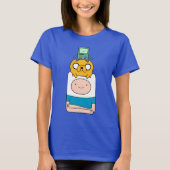 Adventure-tijd | BMO, Jake en Finn T-shirt (Voorkant)