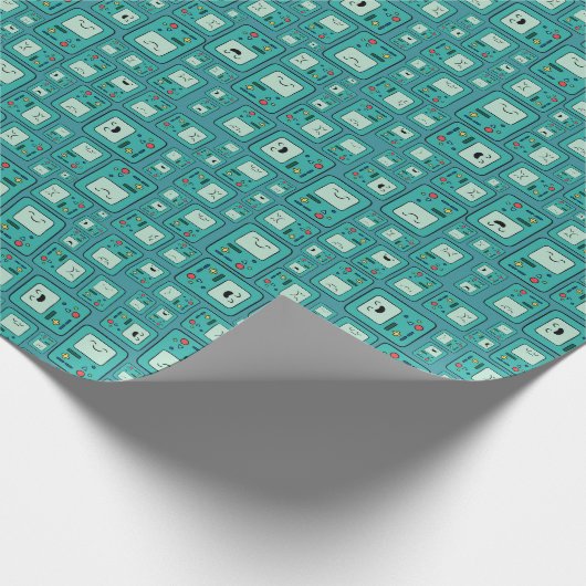 Adventure-tijd | BMO-patroon Cadeaupapier (Hoek)