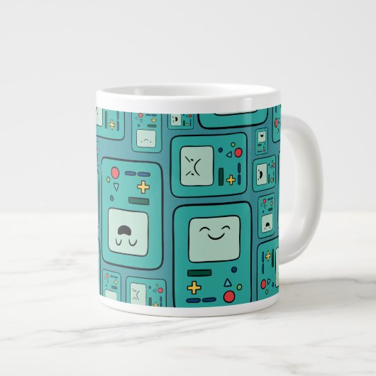 Adventure-tijd | BMO-patroon Grote Koffiekop (Voorkant rechts)