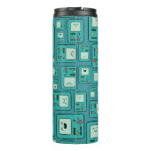 Adventure-tijd | BMO-patroon Thermosbeker (Achterkant)