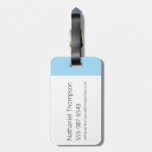 Adventure-tijd | Dame, Bubblegum, Finn & Jake Bagagelabel (Achterkant verticaal)