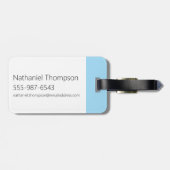 Adventure-tijd | Dame, Bubblegum, Finn & Jake Bagagelabel (Achterkant horizontaal)