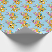 Adventure-tijd | Dame, Bubblegum, Finn & Jake Cadeaupapier (Hoek)