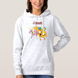 Adventure-tijd   Dame, Bubblegum, Finn & Jake Hoodie