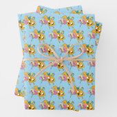 Adventure-tijd | Dame, Bubblegum, Finn & Jake Inpakpapier Vel (In situ)