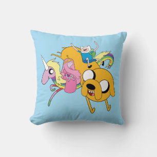Adventure-tijd   Dame, Bubblegum, Finn & Jake Kussen