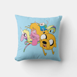 Adventure-tijd | Dame, Bubblegum, Finn & Jake Kussen