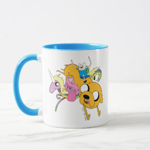 Adventure-tijd   Dame, Bubblegum, Finn & Jake Mok