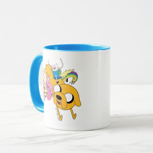 Adventure-tijd | Dame, Bubblegum, Finn & Jake Mok (Voorkant links)