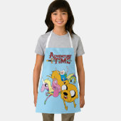 Adventure-tijd | Dame, Bubblegum, Finn & Jake Schort (Insitu)