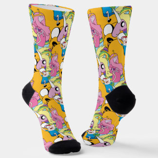 Adventure-tijd | Dame, Bubblegum, Finn & Jake Soc Sokken