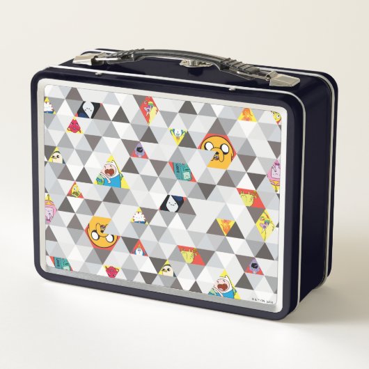 Adventure-tijd | Driehoekig tekenpatroon (Achterkant)