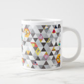 Adventure-tijd | Driehoekig tekenpatroon Grote Koffiekop (Rechts)