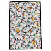 Adventure-tijd | Driehoekig tekenpatroon Medium Cadeauzakje (Voorkant)