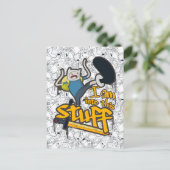 Adventure-tijd | Finn "Ik ben in dit soort spullen Briefkaart (Staand voorkant)