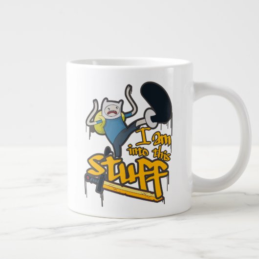 Adventure-tijd | Finn "Ik ben in dit soort spullen Grote Koffiekop (Rechts)