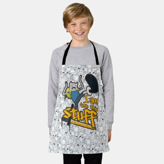 Adventure-tijd | Finn "Ik ben in dit soort spullen Schort (Gedragen)