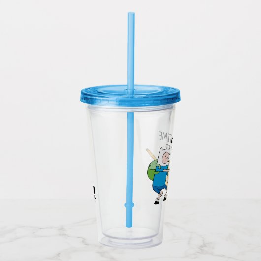Adventure-tijd | Finn & Jake Fist Bump Acryl Drinkbeker (Rechts)