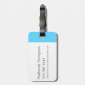 Adventure-tijd | Finn & Jake Fist Bump Bagagelabel (Achterkant verticaal)