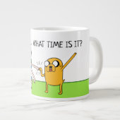Adventure-tijd | Finn & Jake Fist Bump Grote Koffiekop (Voorkant rechts)