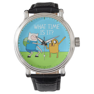 Adventure-tijd | Finn & Jake Fist Bump Horloge