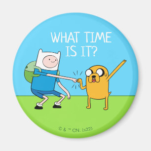 Adventure-tijd   Finn & Jake Fist Bump Magneet