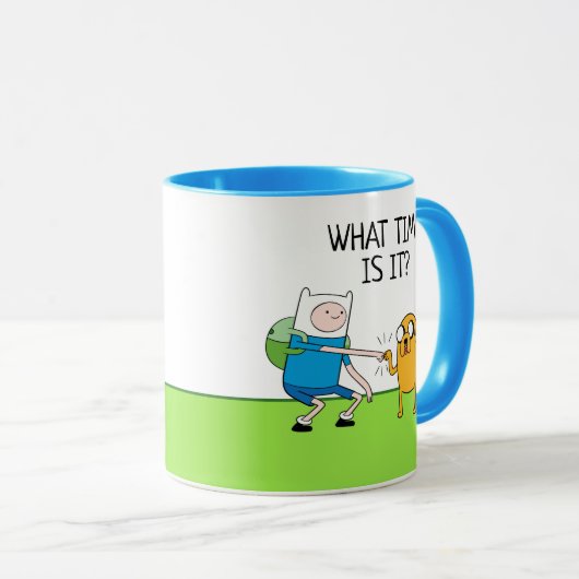 Adventure-tijd | Finn & Jake Fist Bump Mok (Voorkant rechts)