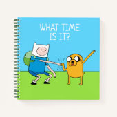 Adventure-tijd | Finn & Jake Fist Bump Notitieboek (Voorkant)