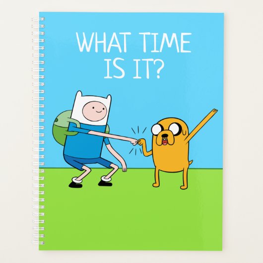 Adventure-tijd | Finn & Jake Fist Bump Planner (Voorkant)