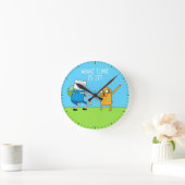 Adventure-tijd | Finn & Jake Fist Bump Ronde Klok (Huis)