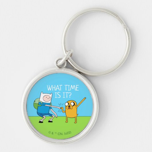 Adventure-tijd | Finn & Jake Fist Bump Sleutelhanger (Voorkant)
