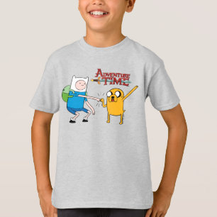 Adventure-tijd   Finn & Jake Fist Bump T-shirt