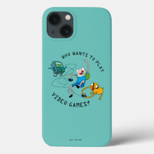 Adventure-tijd   Finn & Jake Play with BMO Case-Mate iPhone Case