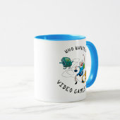 Adventure-tijd | Finn & Jake Play with BMO Mok (Voorkant rechts)