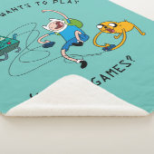 Adventure-tijd | Finn & Jake Play with BMO Sherpa Deken (3/4)