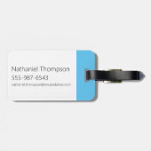 Adventure-tijd | Finn Riding Jake Bagagelabel (Achterkant horizontaal)