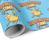 Adventure-tijd | Finn Riding Jake Cadeaupapier (Rol Hoek)